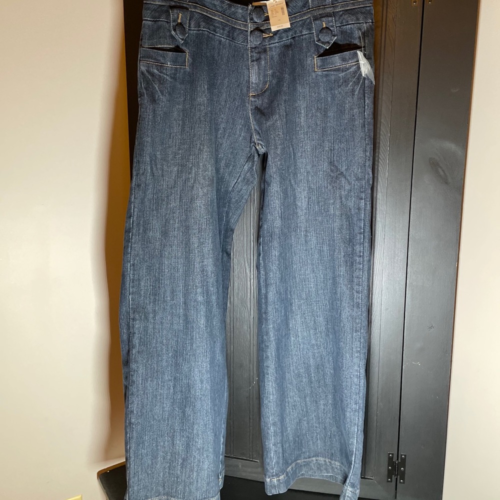 NWT-Lane Bryant Venezia Wide Leg Jean